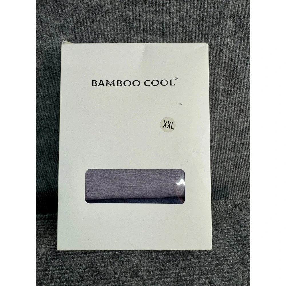 New Bamboo Cool Mens Underwear 4 Pack XXL Purple Bamboo Viscose TH19AM-003